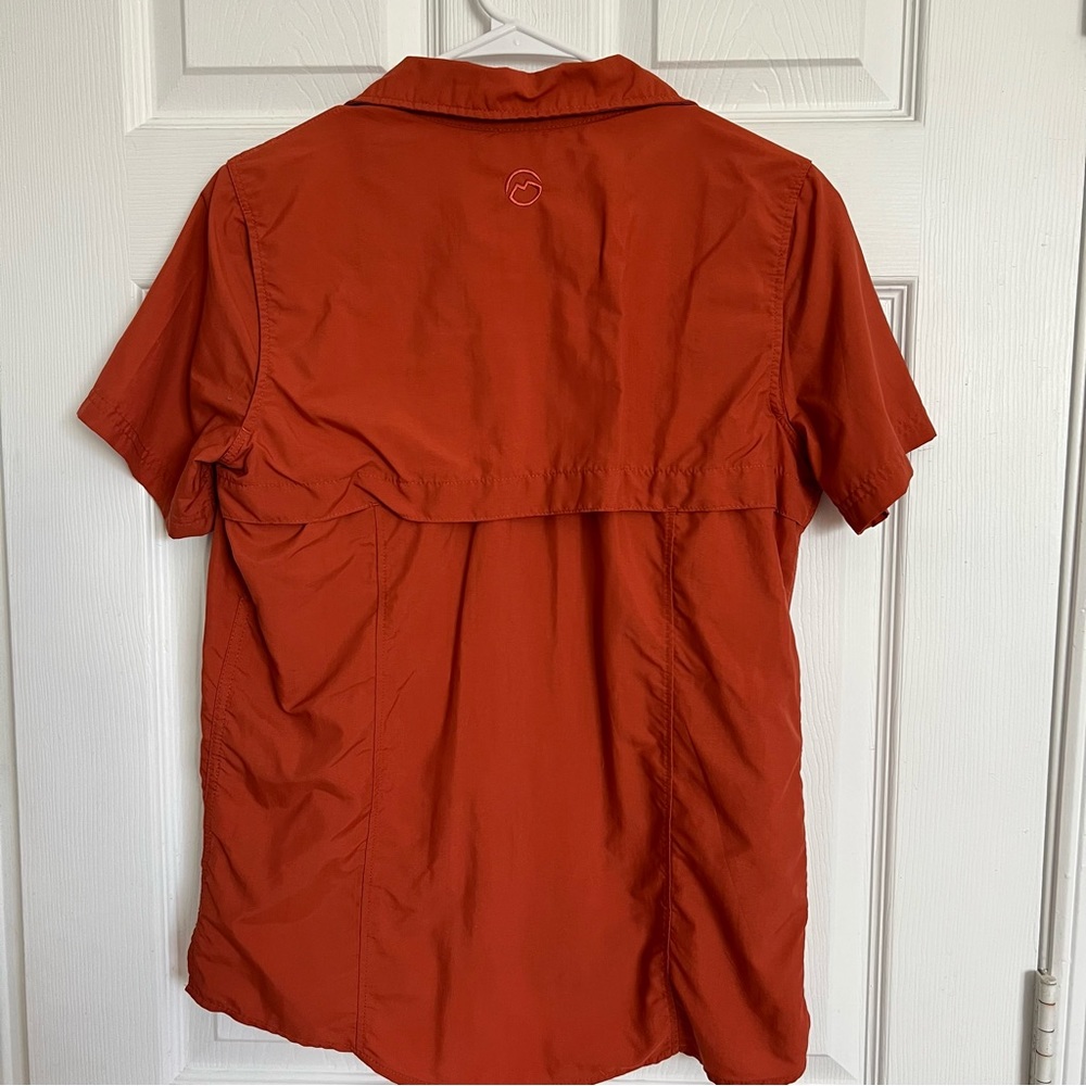 Magellan | Laguna Madre Burnt Orange Fishing Shirt View 2